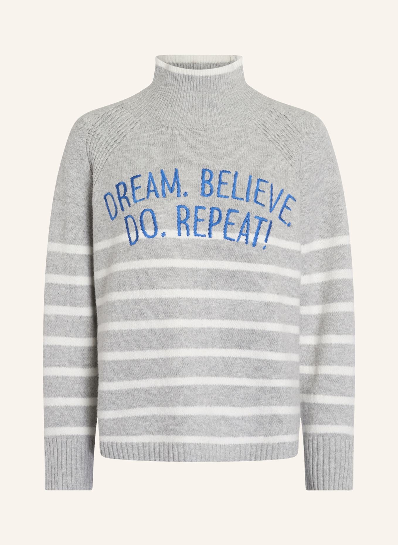 MARC AUREL Pullover: HELLGRAU