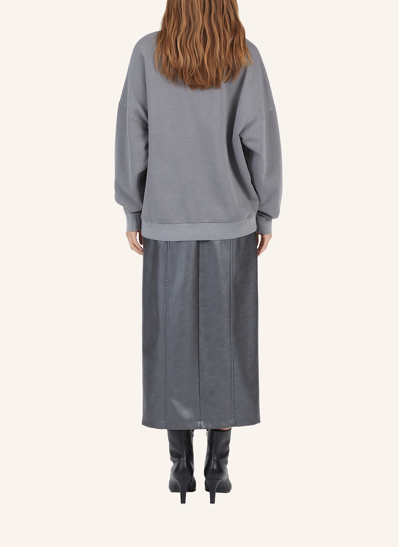 MARC AUREL Sweatdress: GRAU