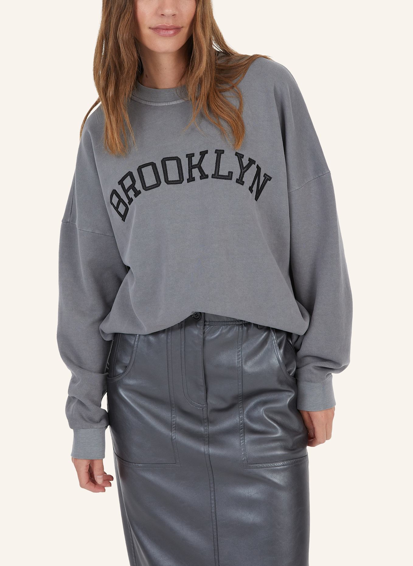 MARC AUREL Sweatdress: GRAU