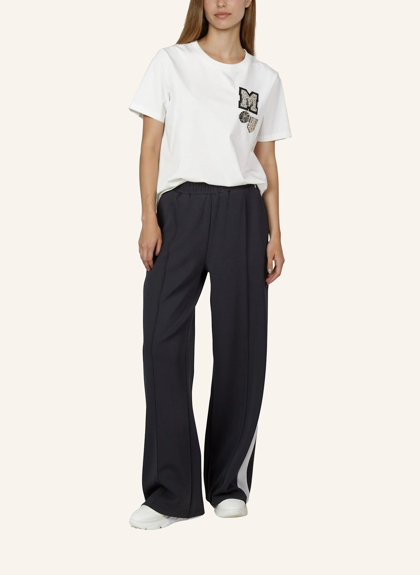 MARC AUREL Sweathose: SCHWARZ