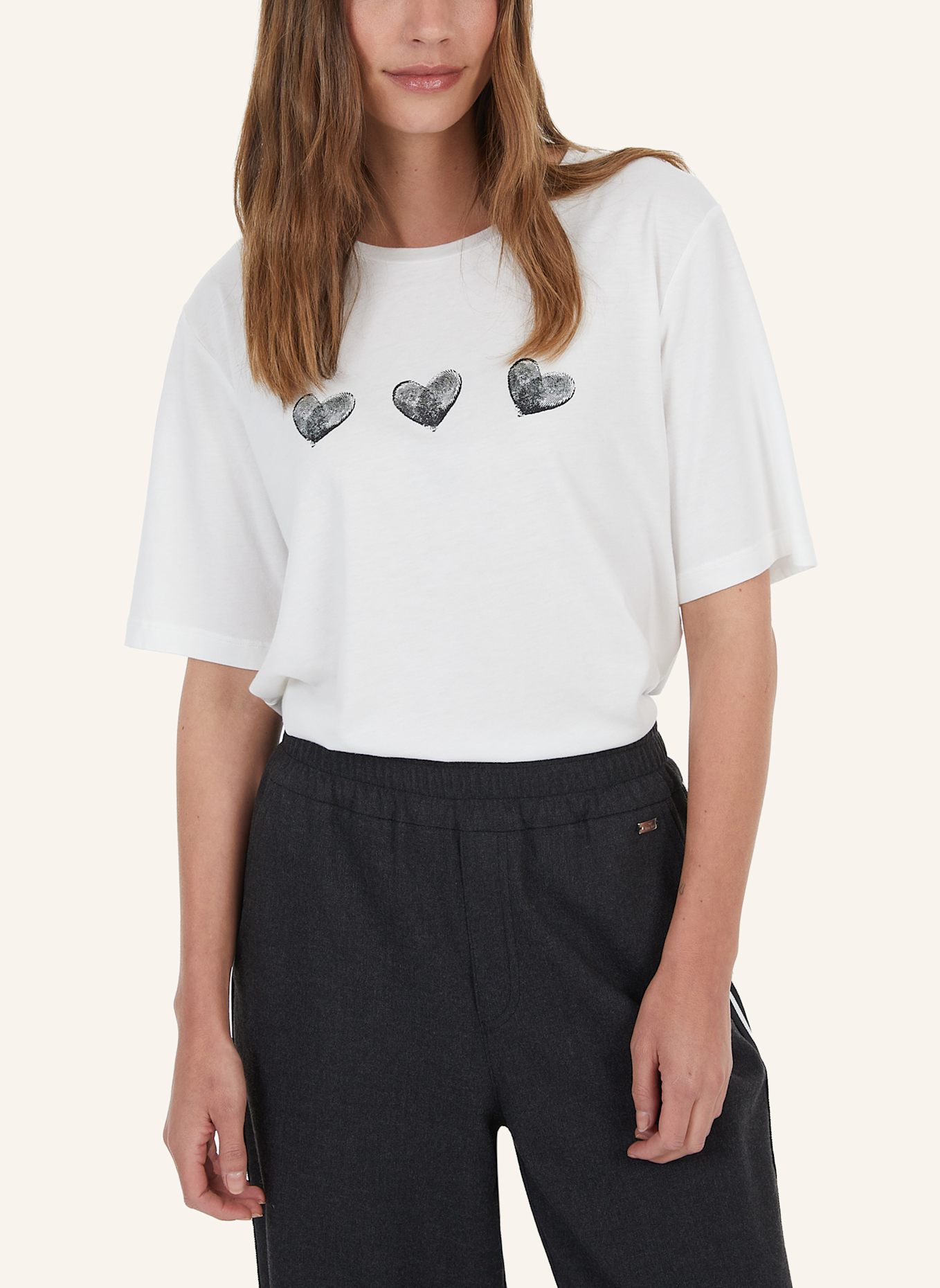 MARC AUREL T-Shirt: WEISS