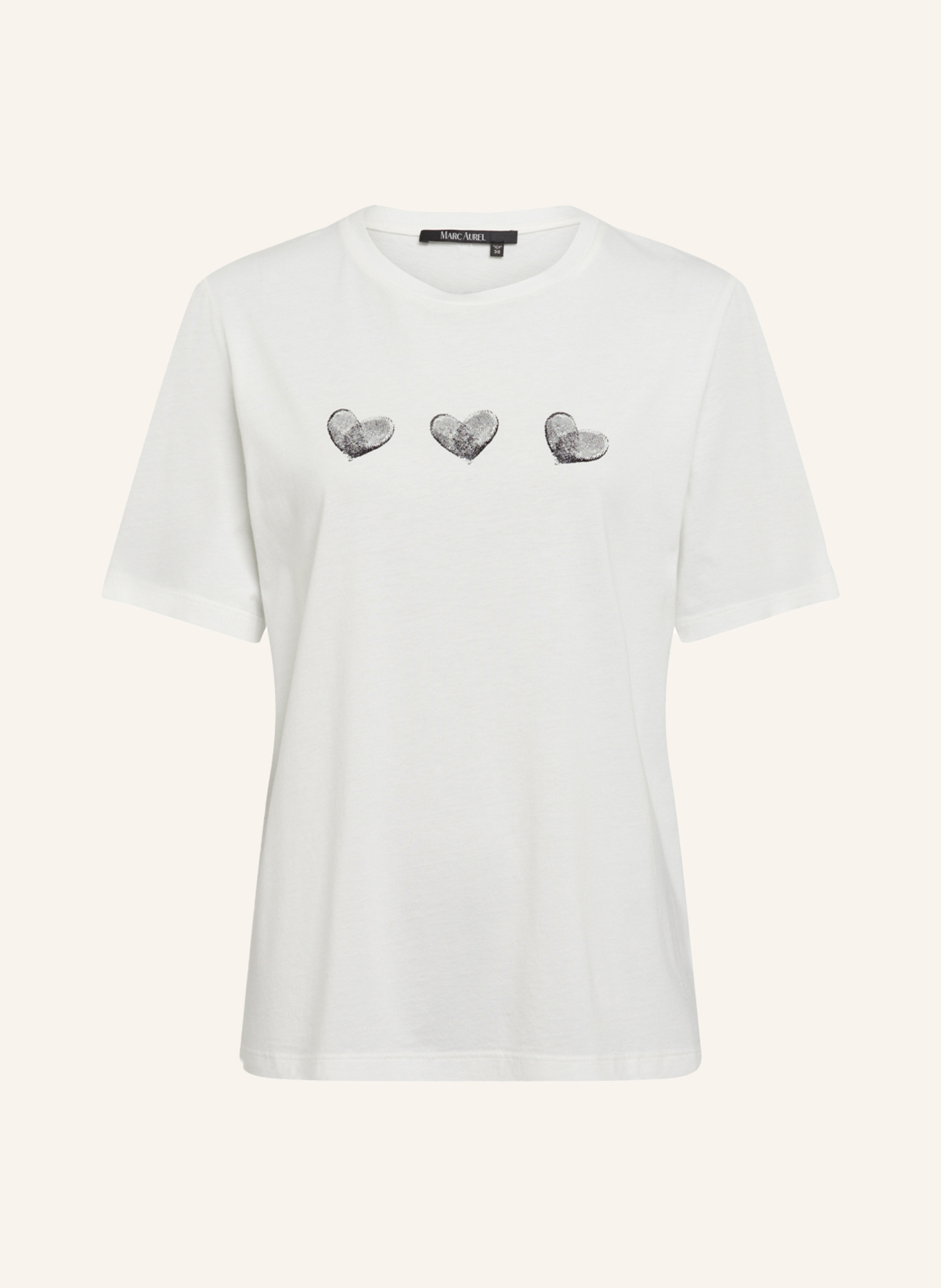 MARC AUREL T-Shirt: WEISS
