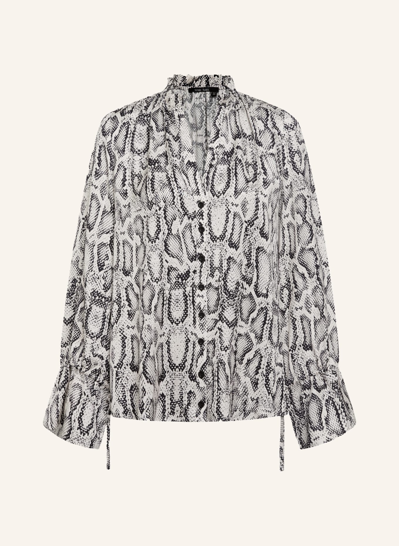 MARC AUREL Bluse: SCHWARZ