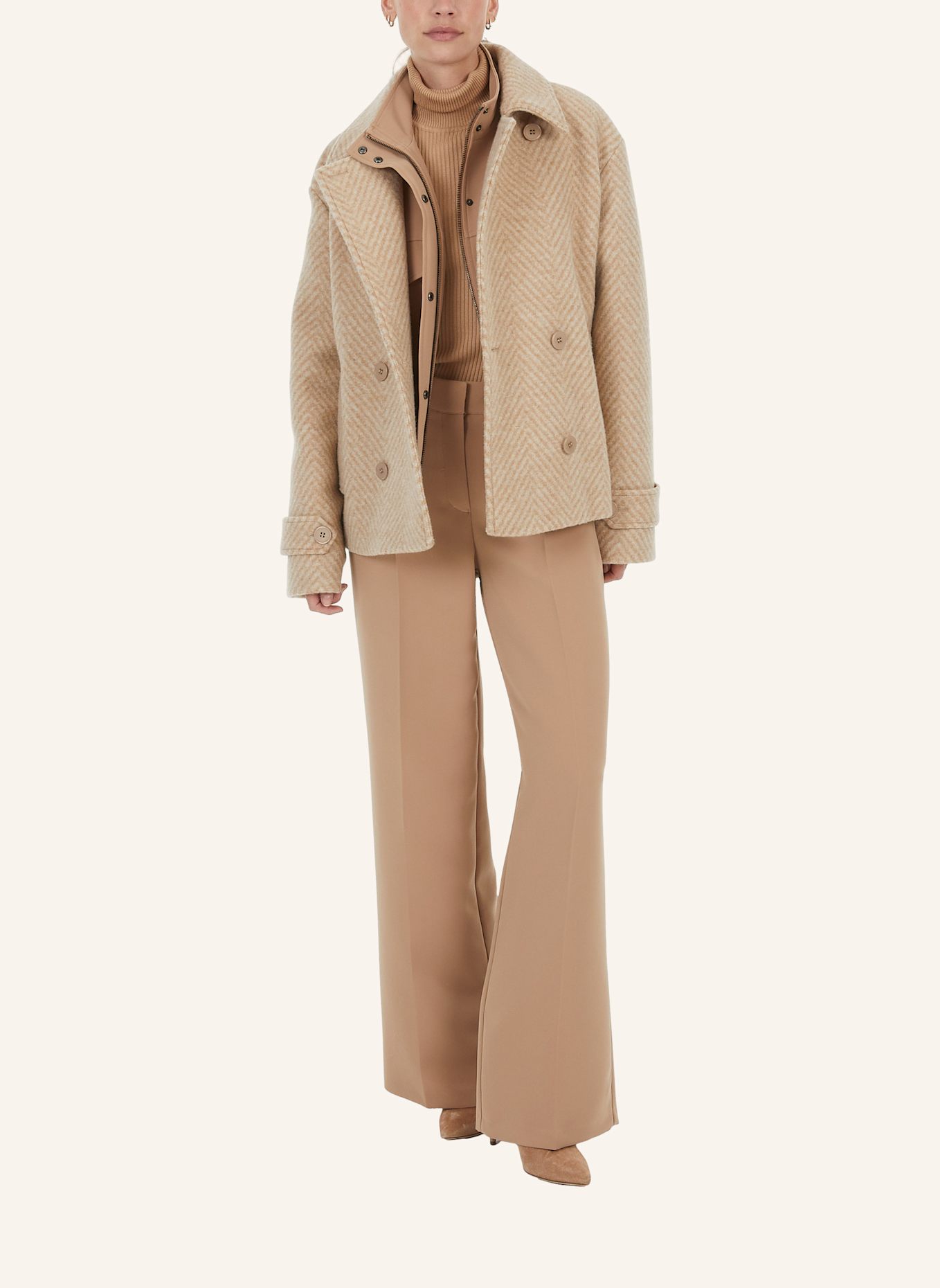 MARC AUREL Cabanjacke: BRAUN