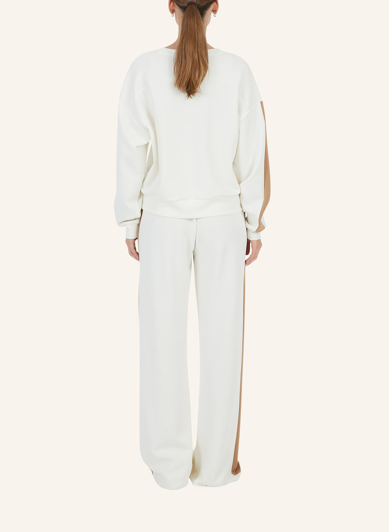 MARC AUREL Sweatshirt: CREME