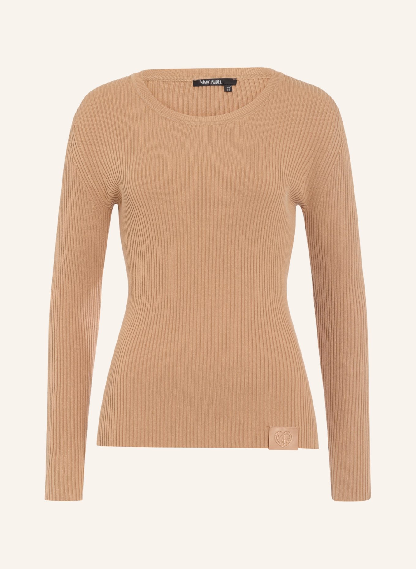 MARC AUREL Pullover: BRAUN