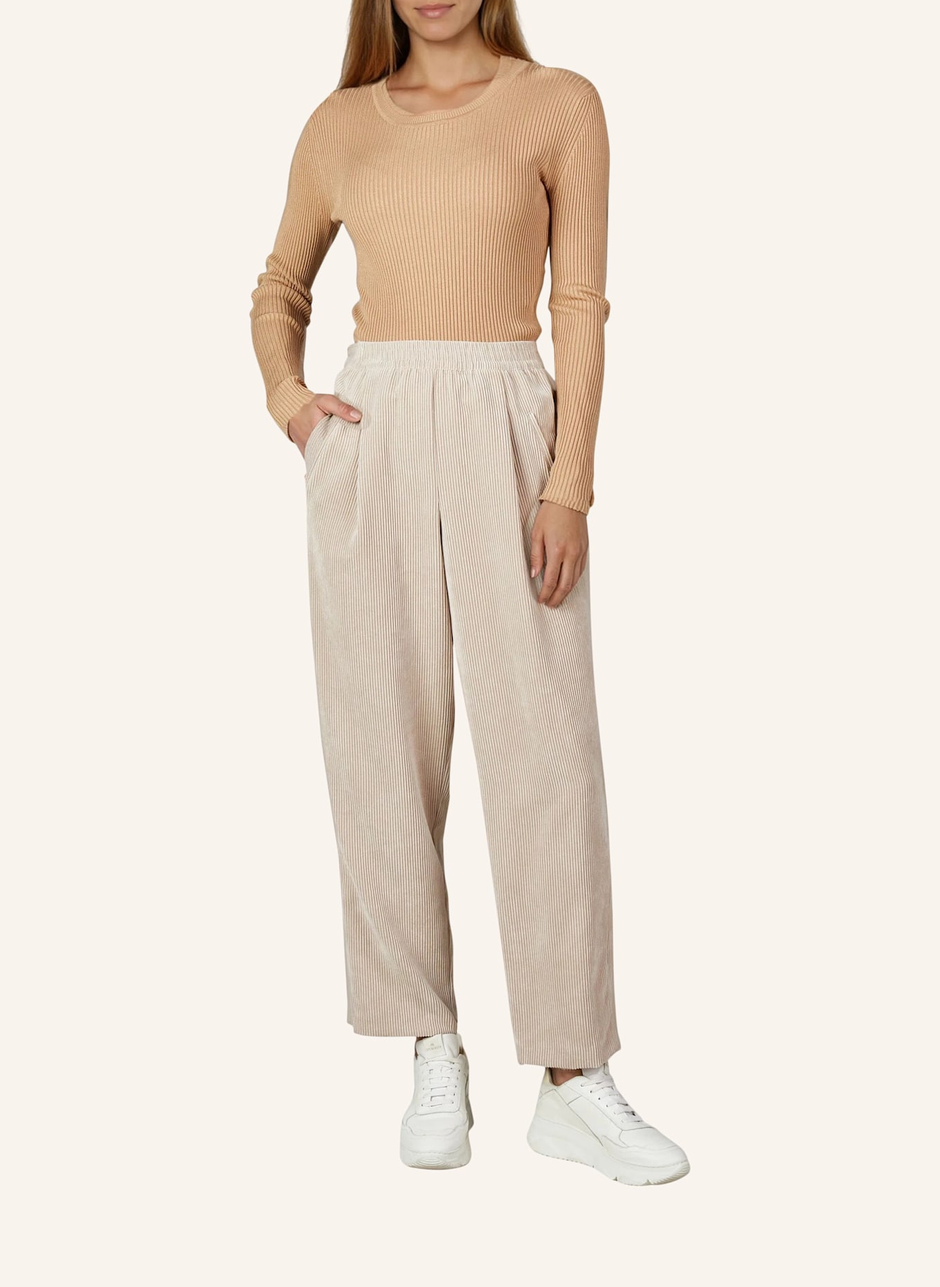 MARC AUREL Pullover: BRAUN