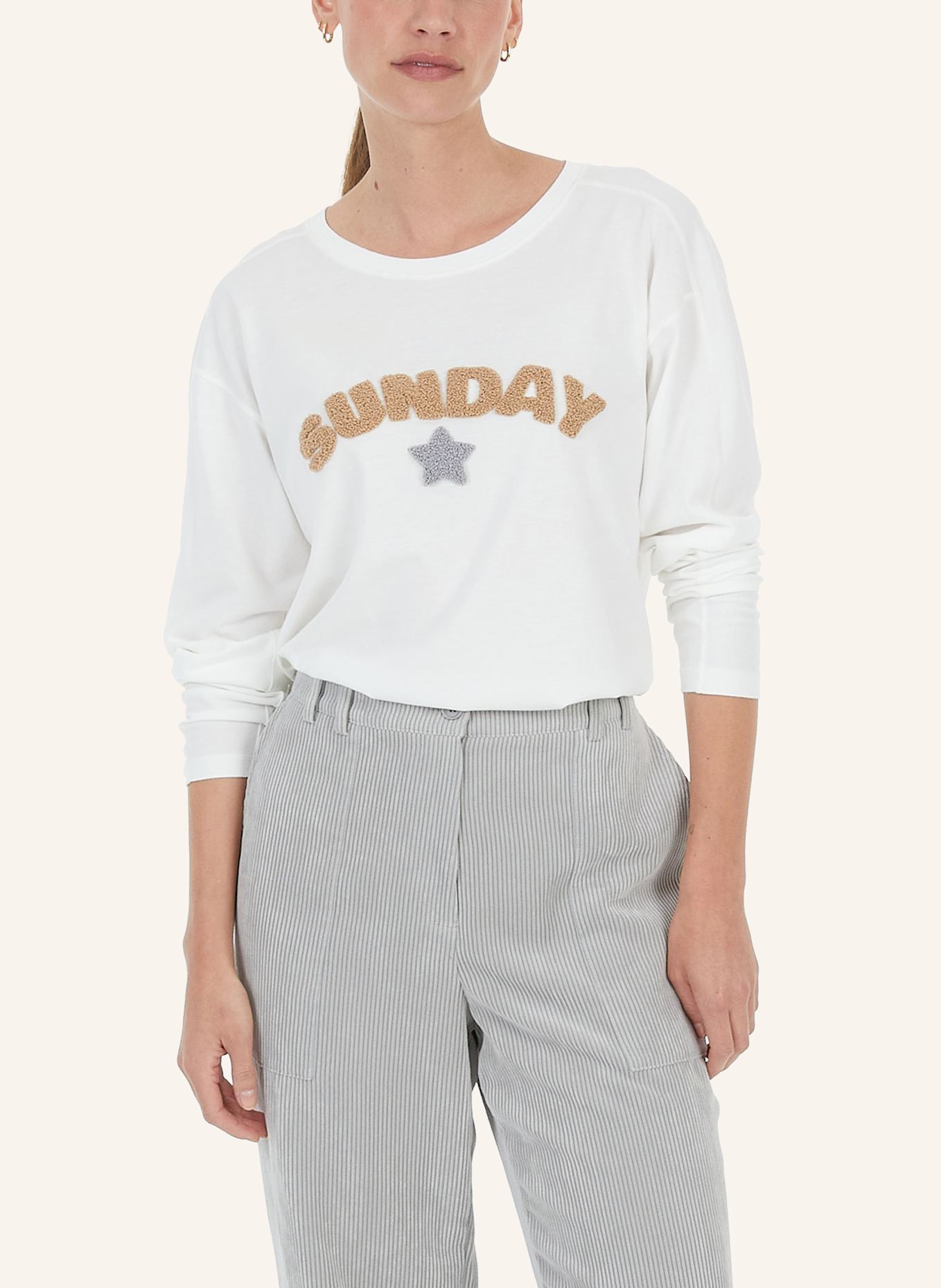 MARC AUREL Shirt: WEISS