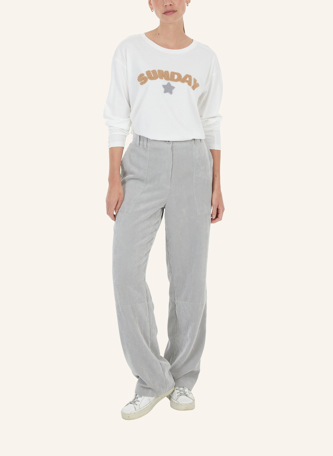 MARC AUREL Shirt: WEISS