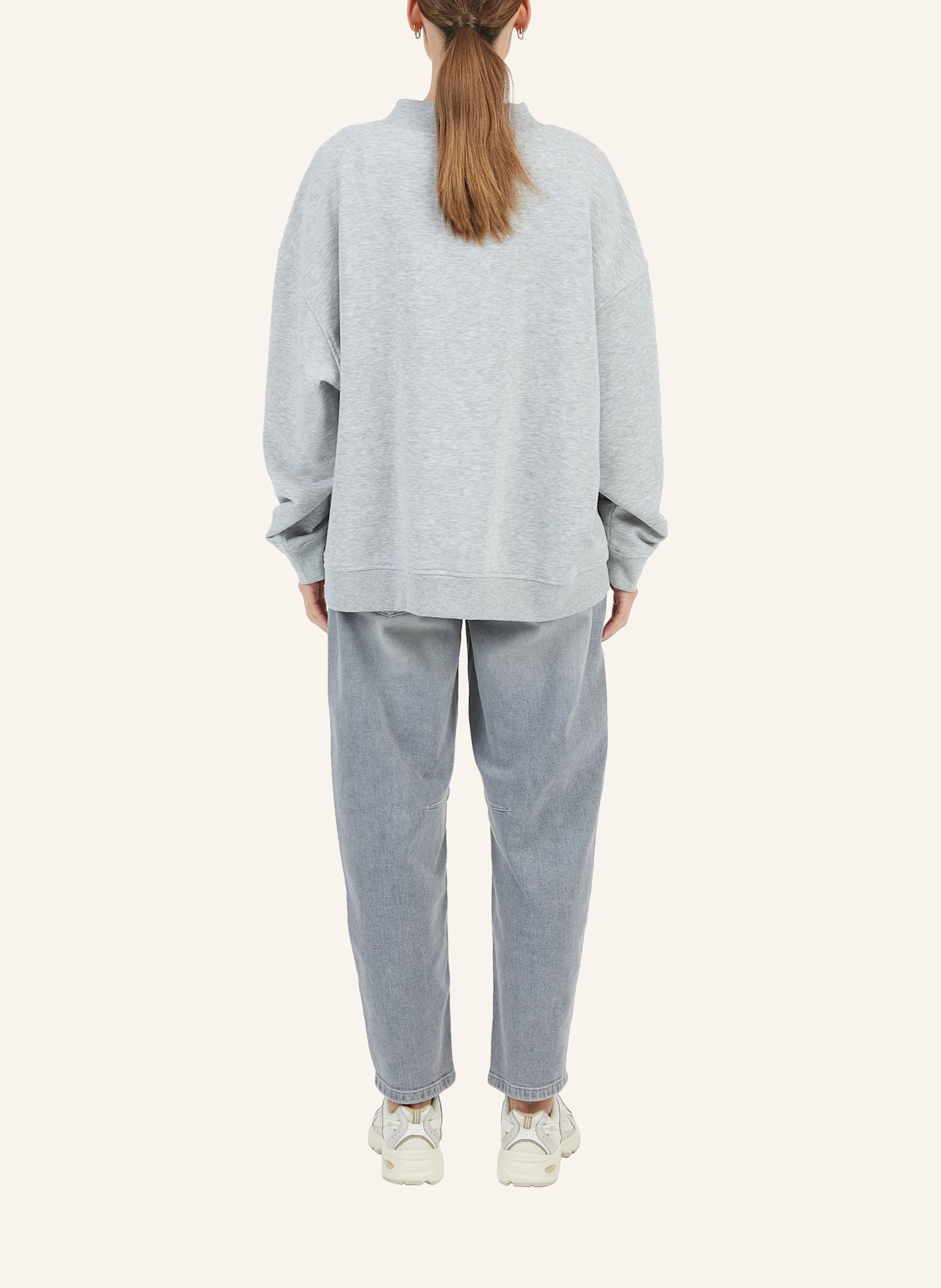 MARC AUREL Sweatshirt: GRAU