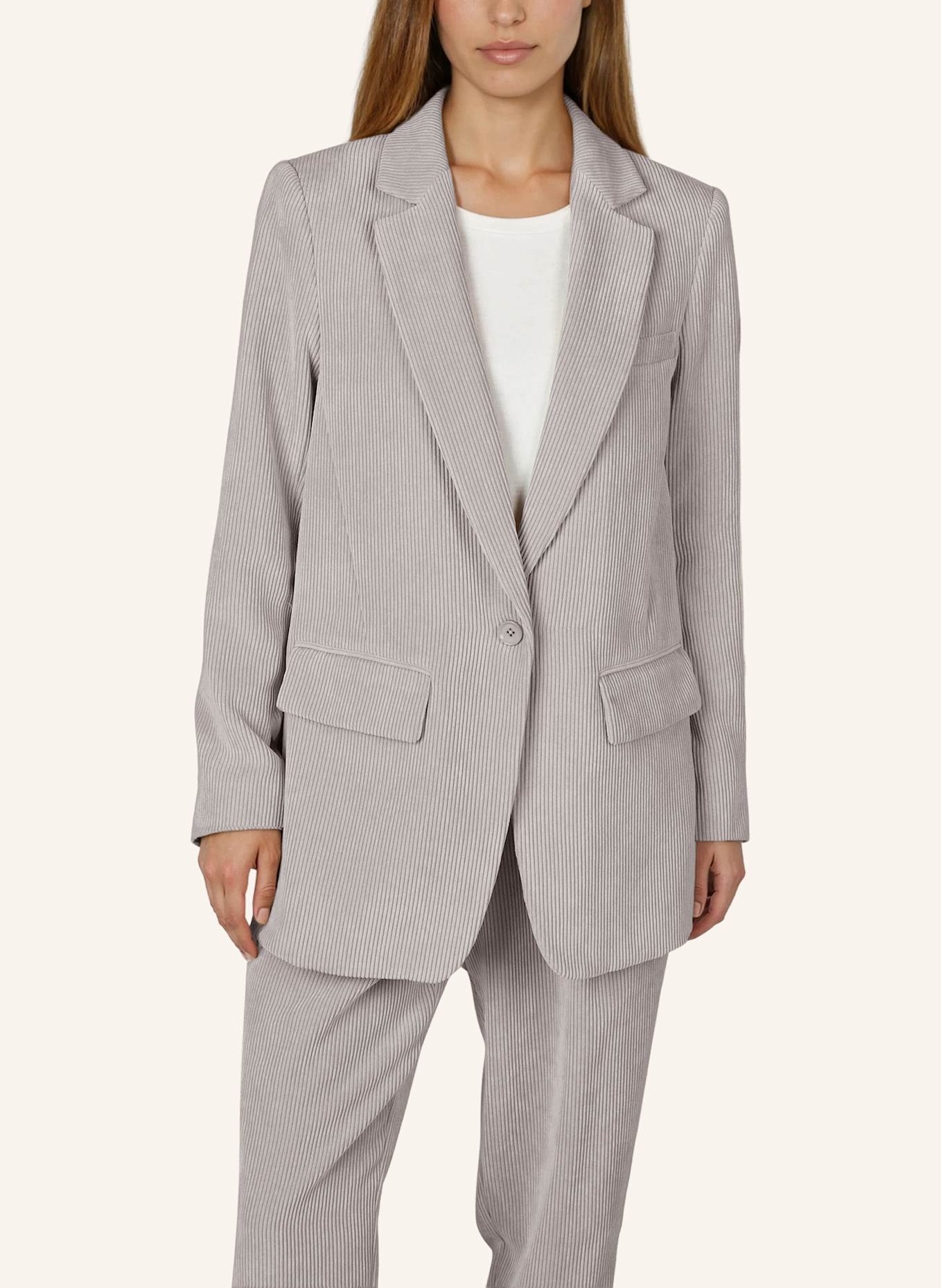 MARC AUREL Cordblazer: HELLGRAU