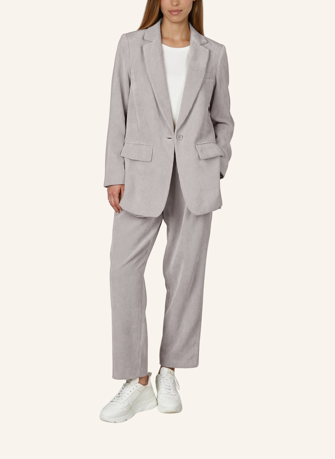 MARC AUREL Cordblazer: HELLGRAU