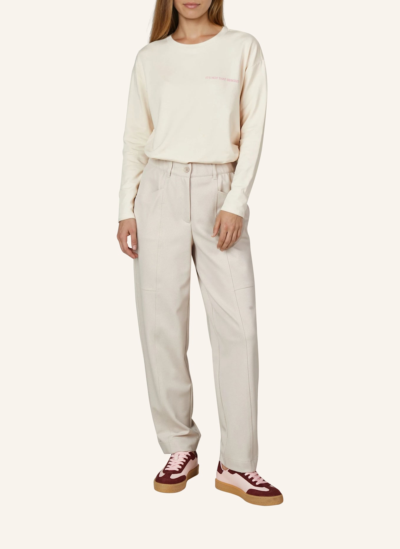 MARC AUREL Hose: BEIGE