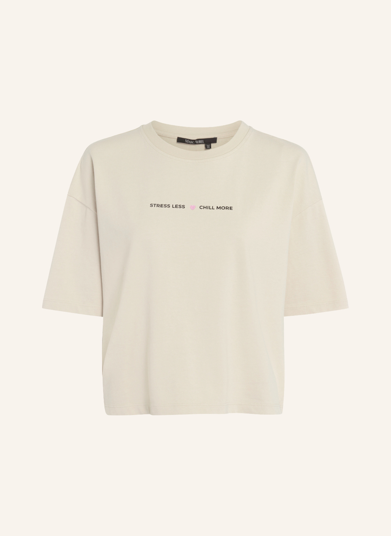 MARC AUREL T-Shirt: BEIGE