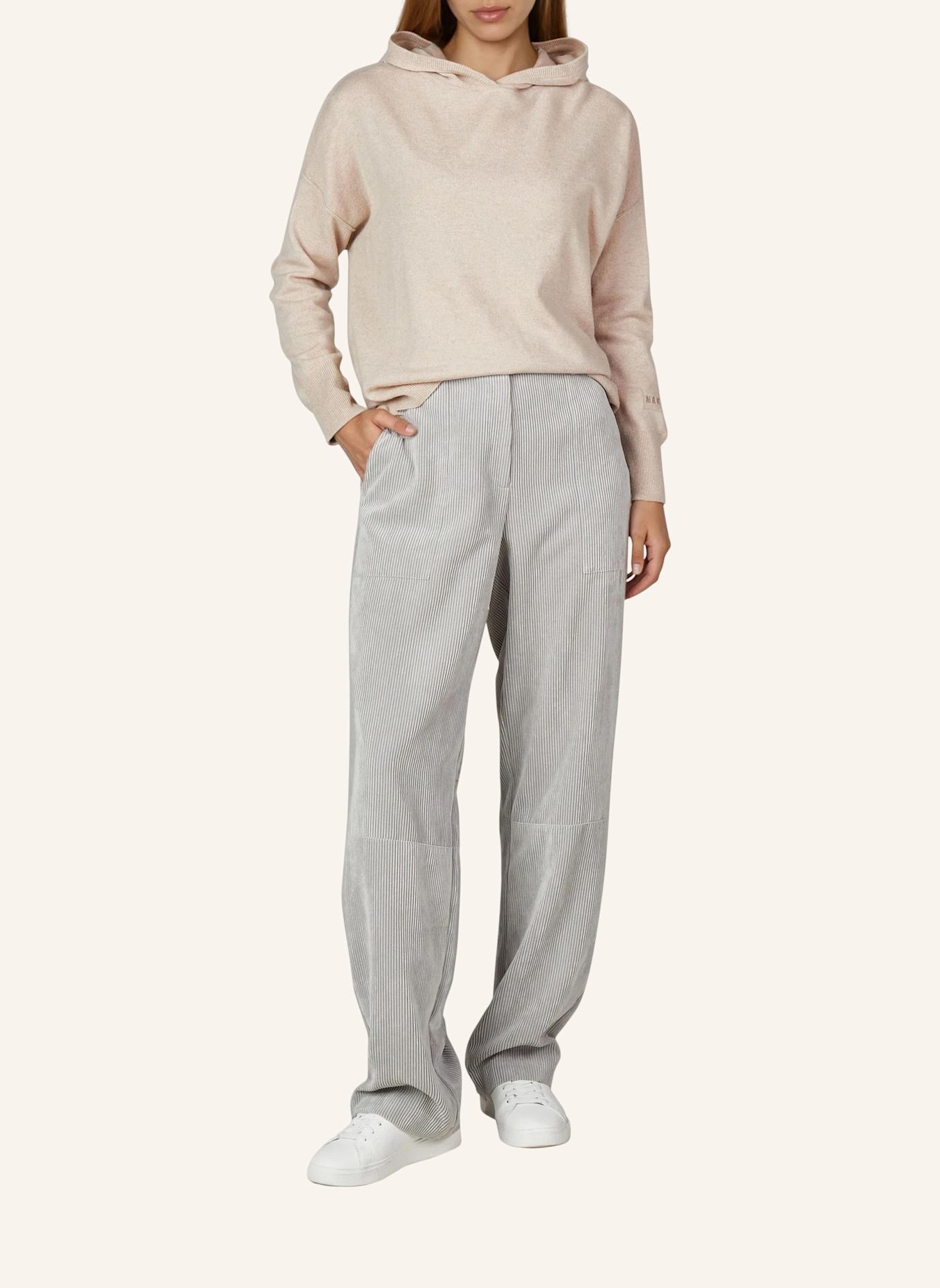 MARC AUREL Kaschmir-Pullover: BEIGE