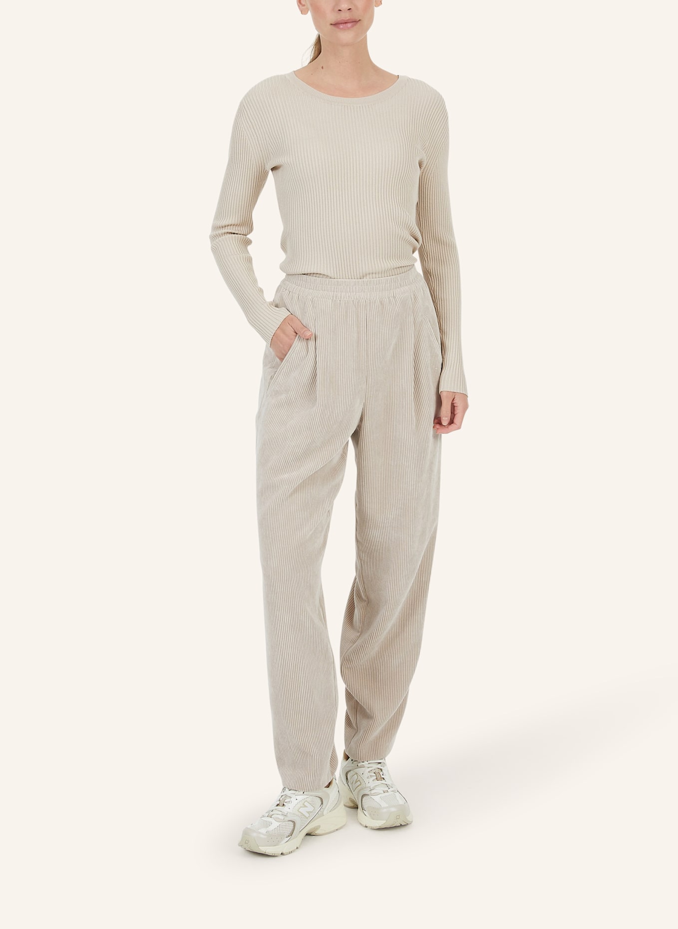 MARC AUREL Pullover: BEIGE