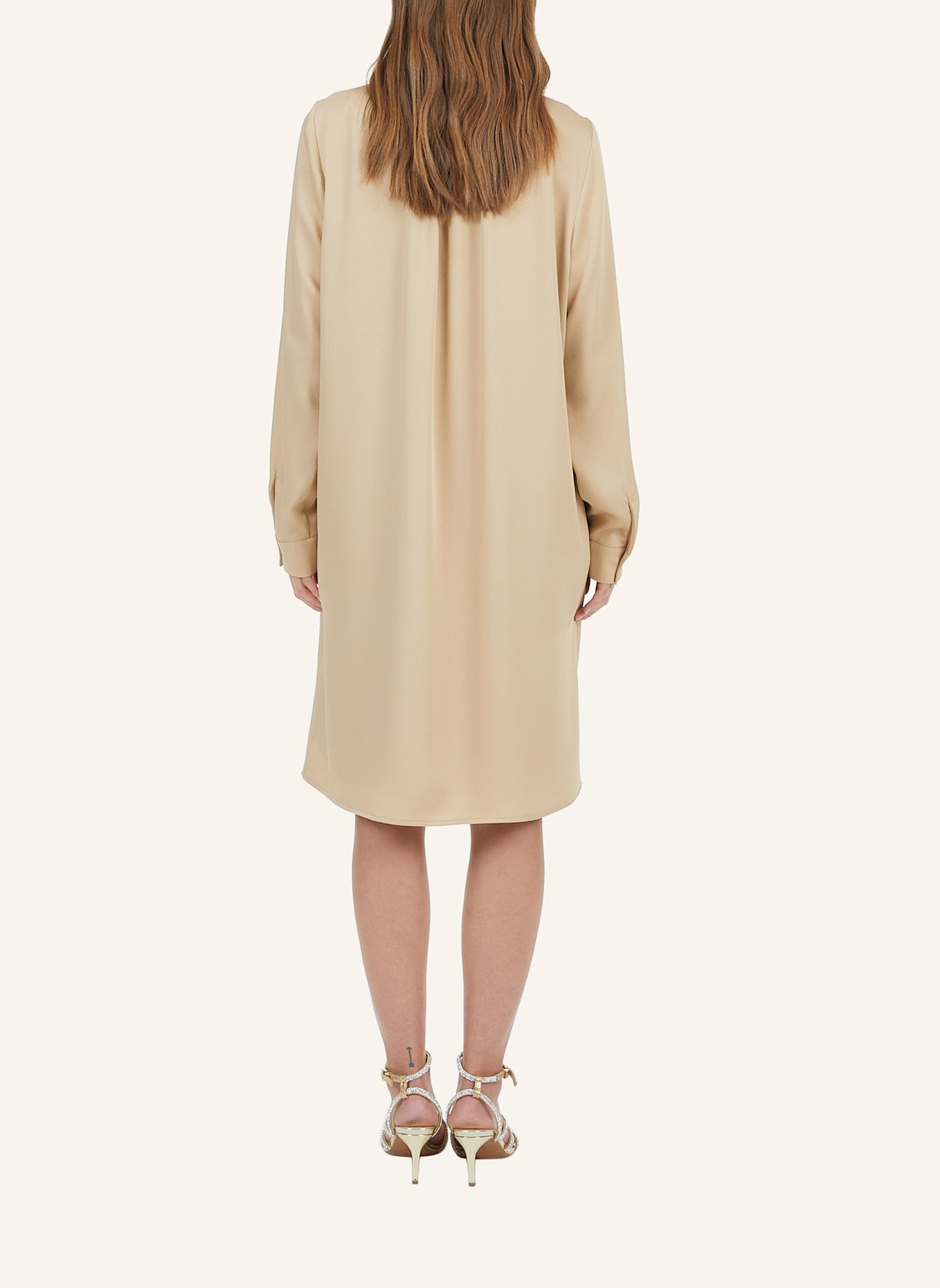 MARC AUREL Schluppenkleid: GOLD