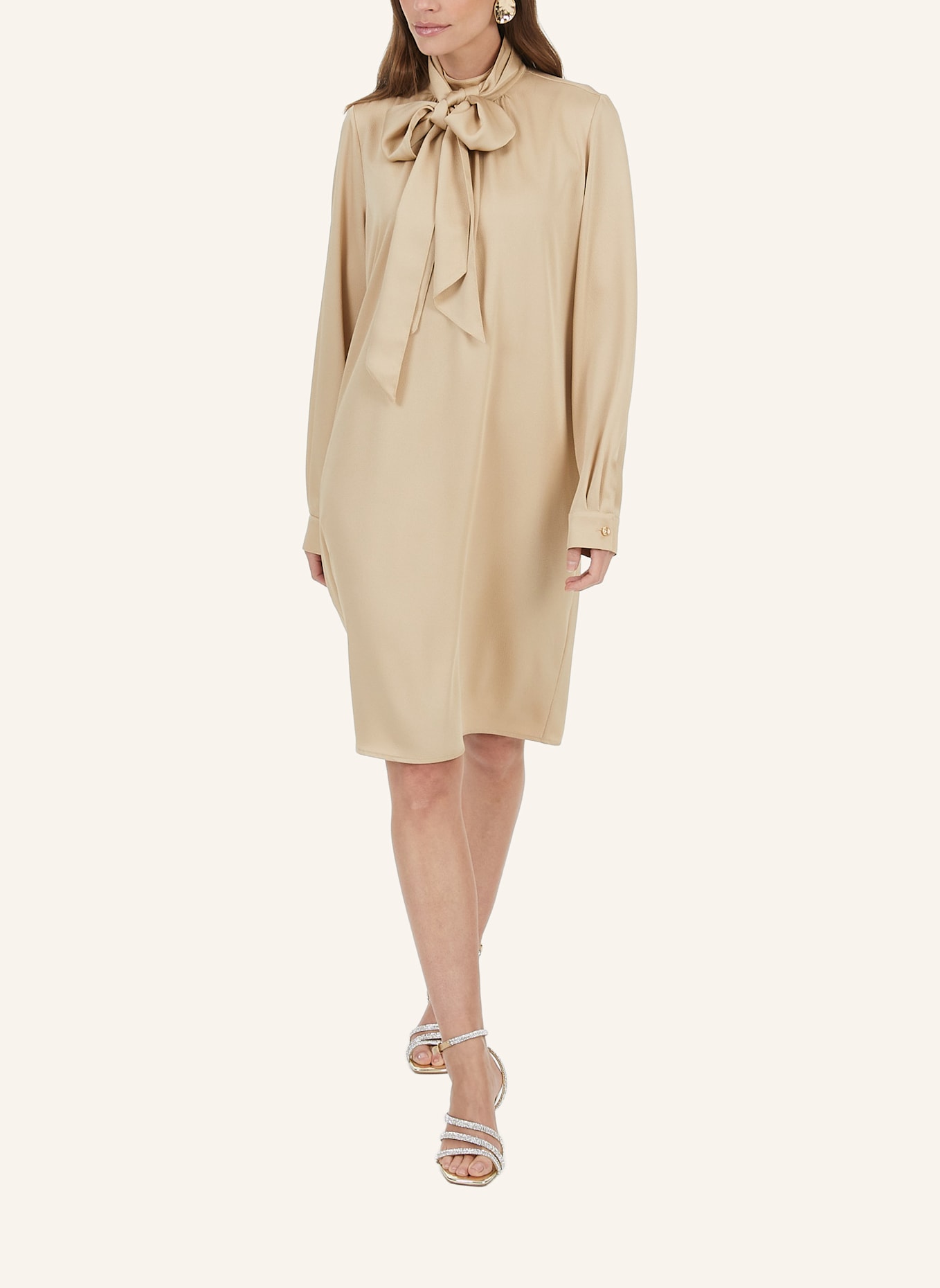 MARC AUREL Schluppenkleid: GOLD