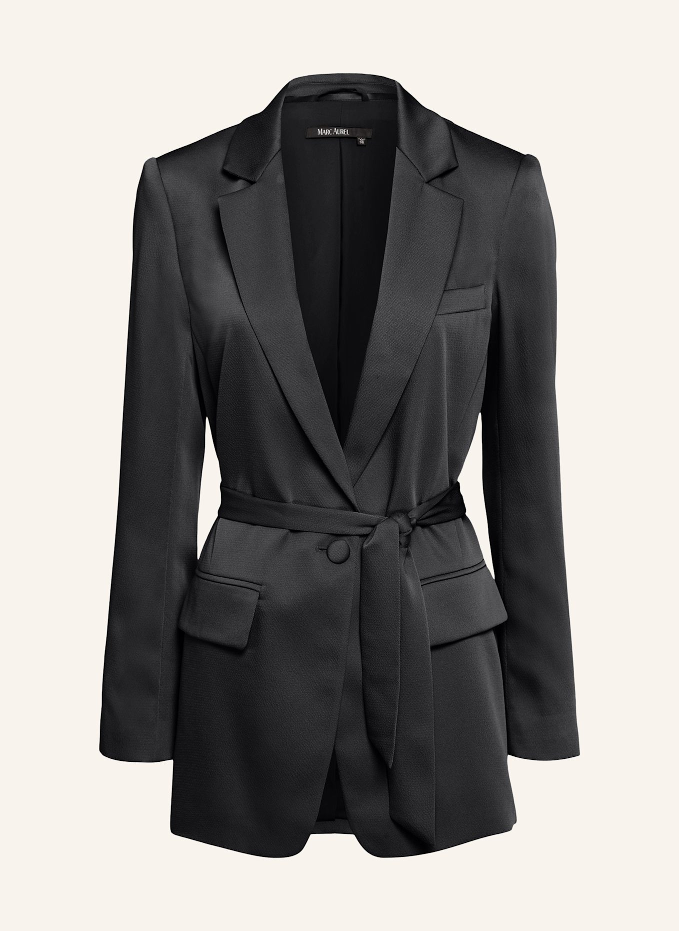 MARC AUREL Blazer: SCHWARZ