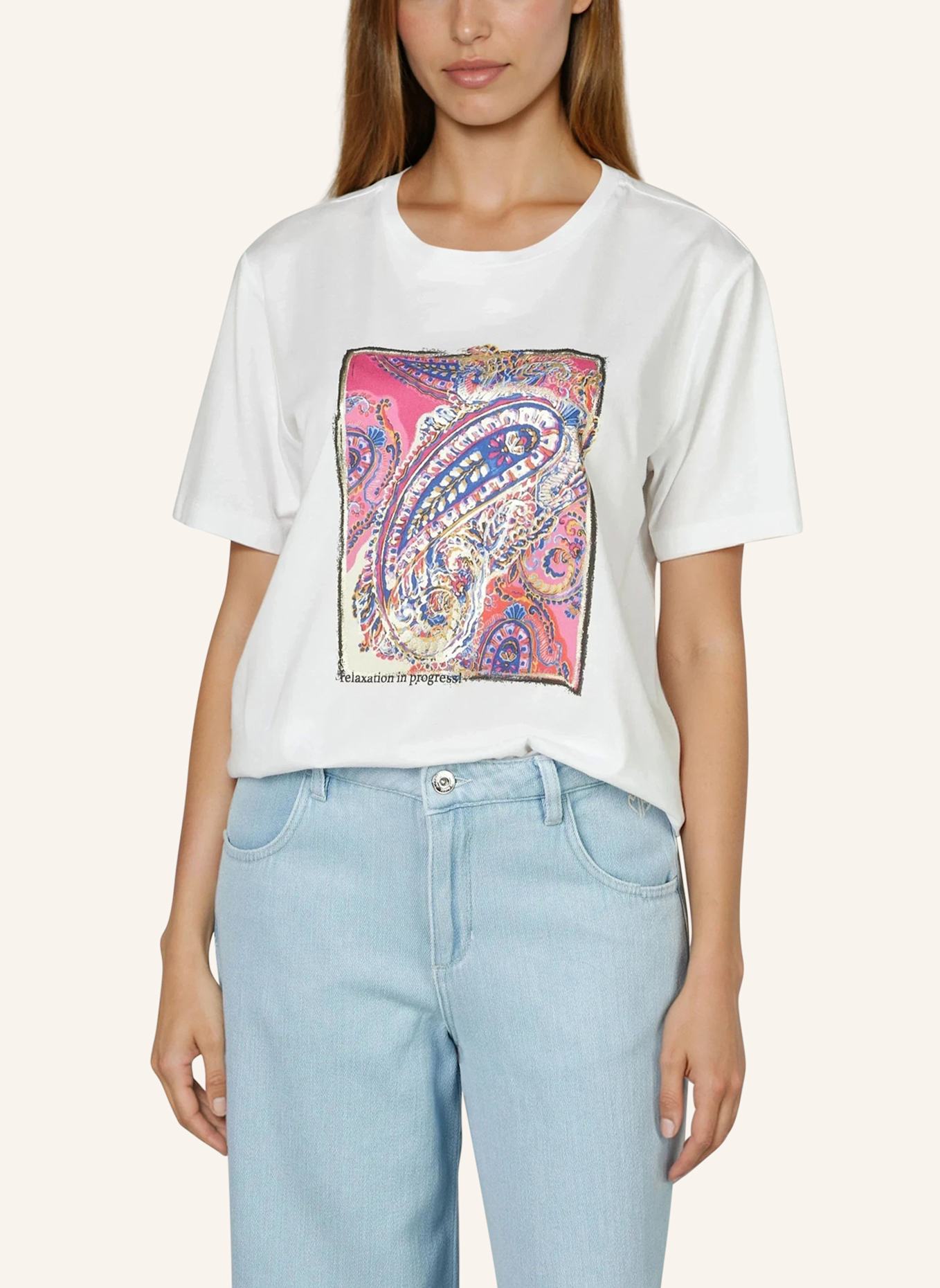 MARC AUREL Shirt: WEISS