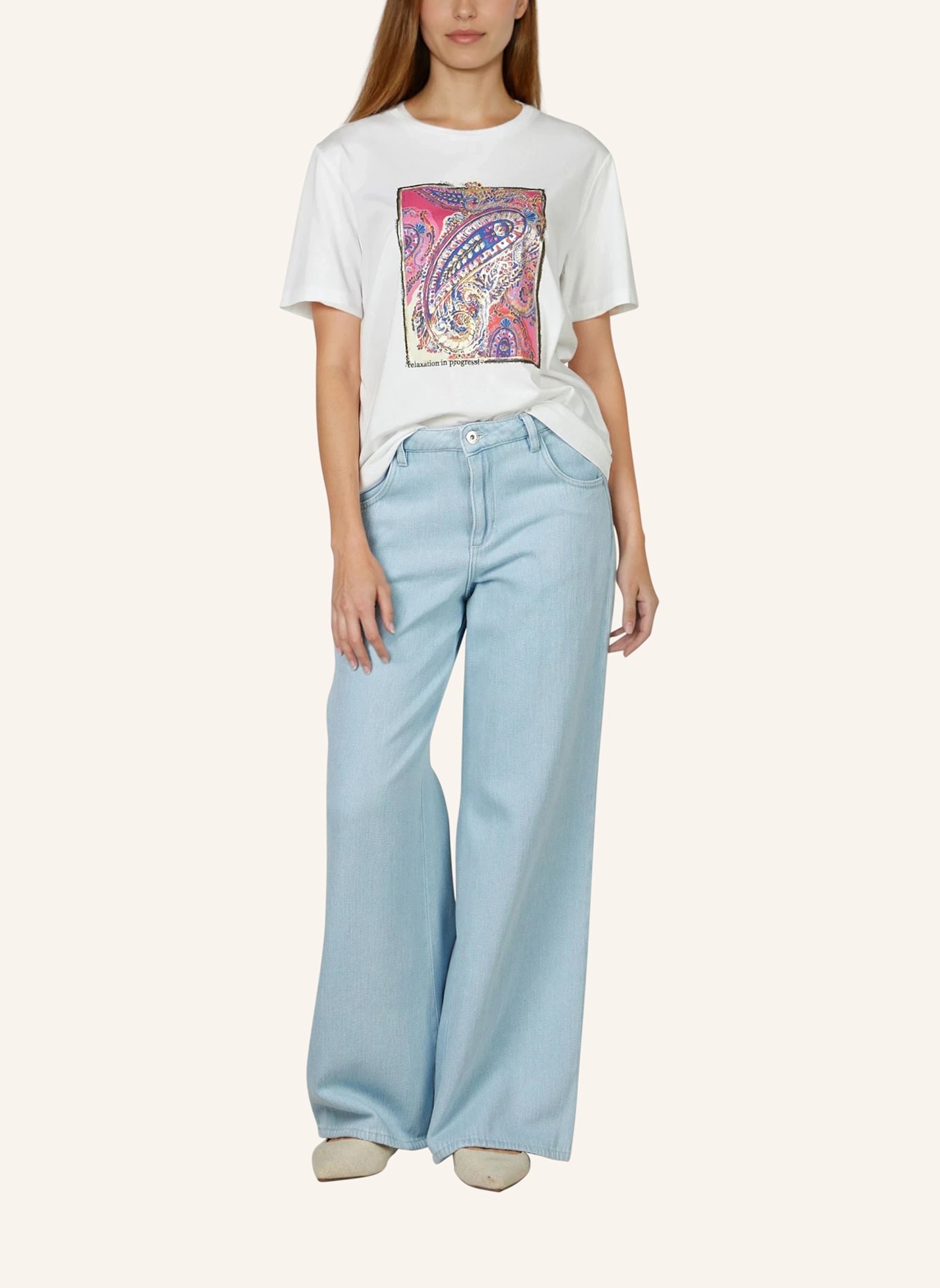 MARC AUREL Shirt: WEISS