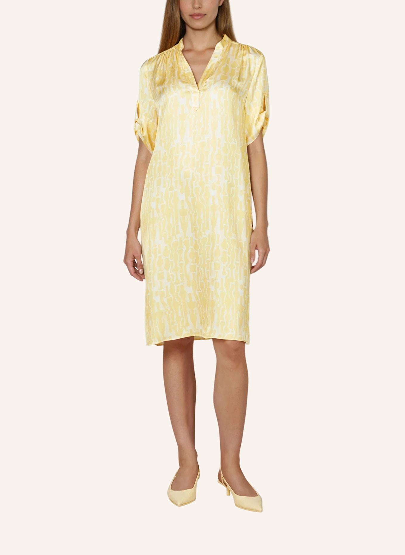 MARC AUREL Kleid: GELB