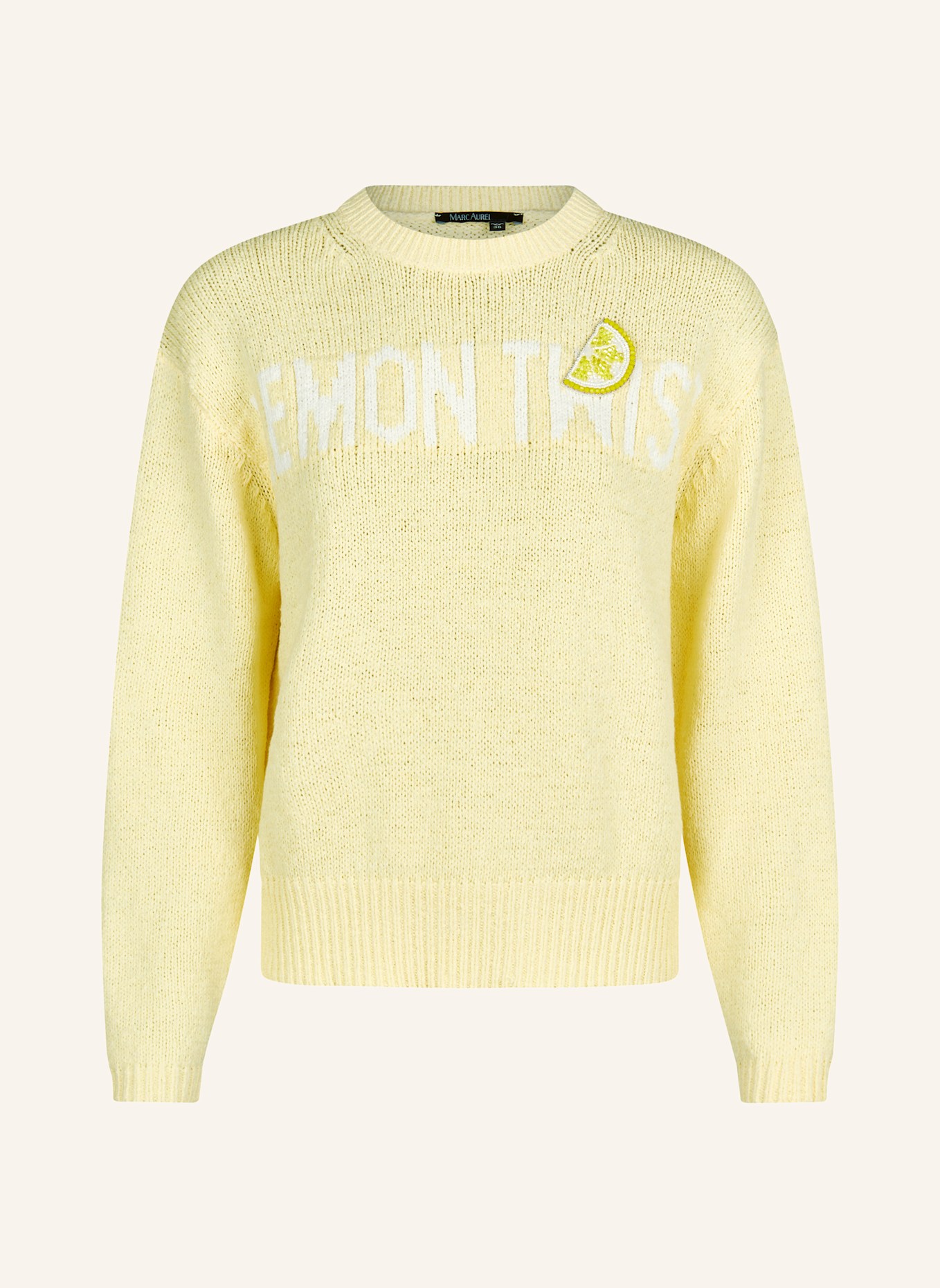 MARC AUREL Pullover: GELB