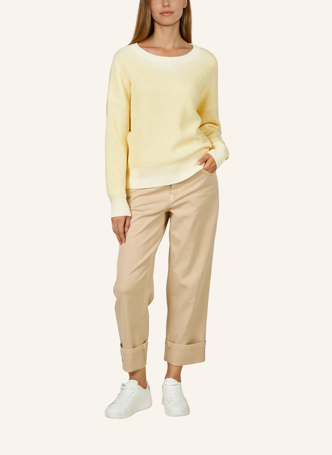 MARC AUREL Jeans: HELLBRAUN