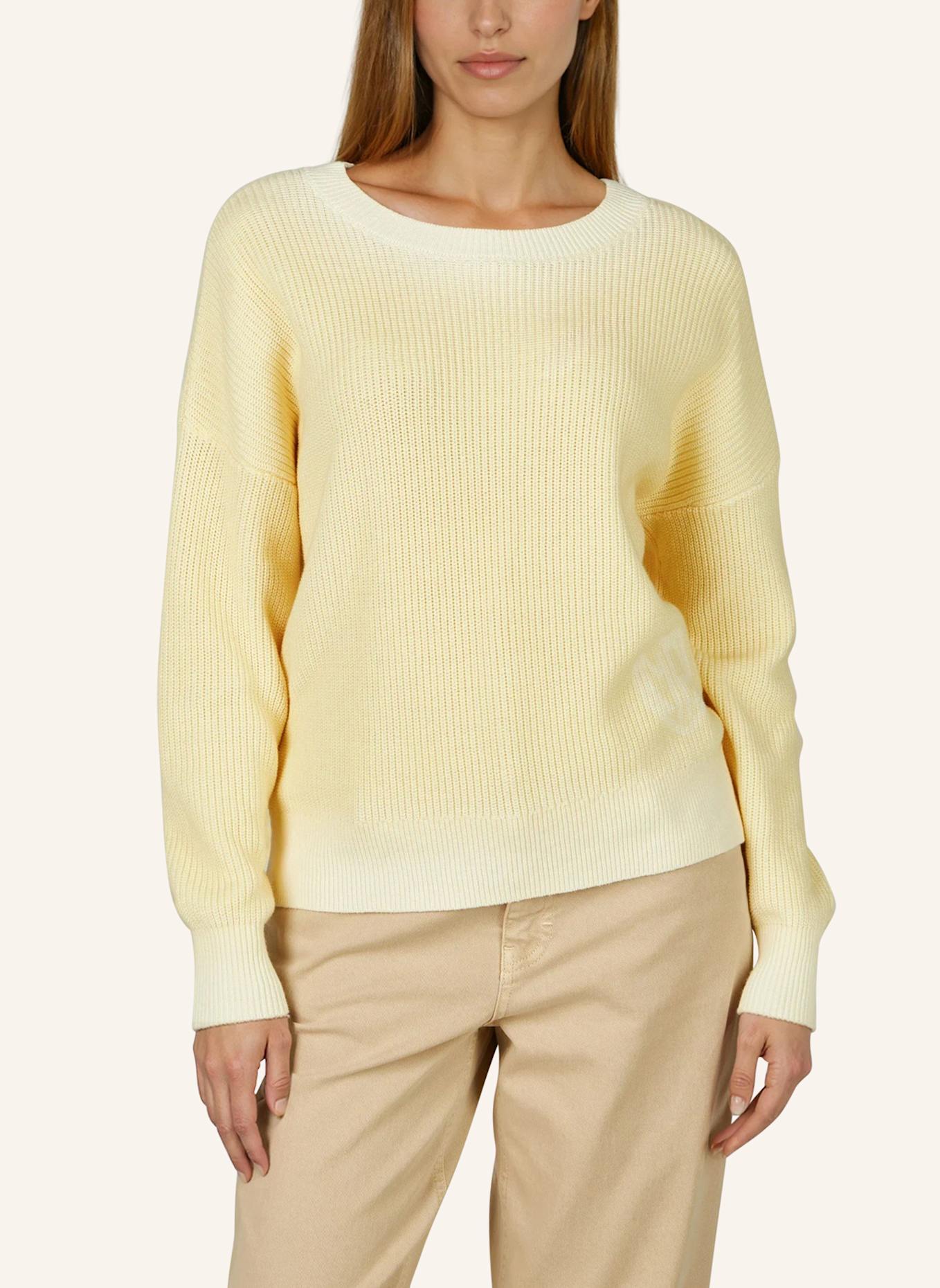 MARC AUREL Pullover: GELB