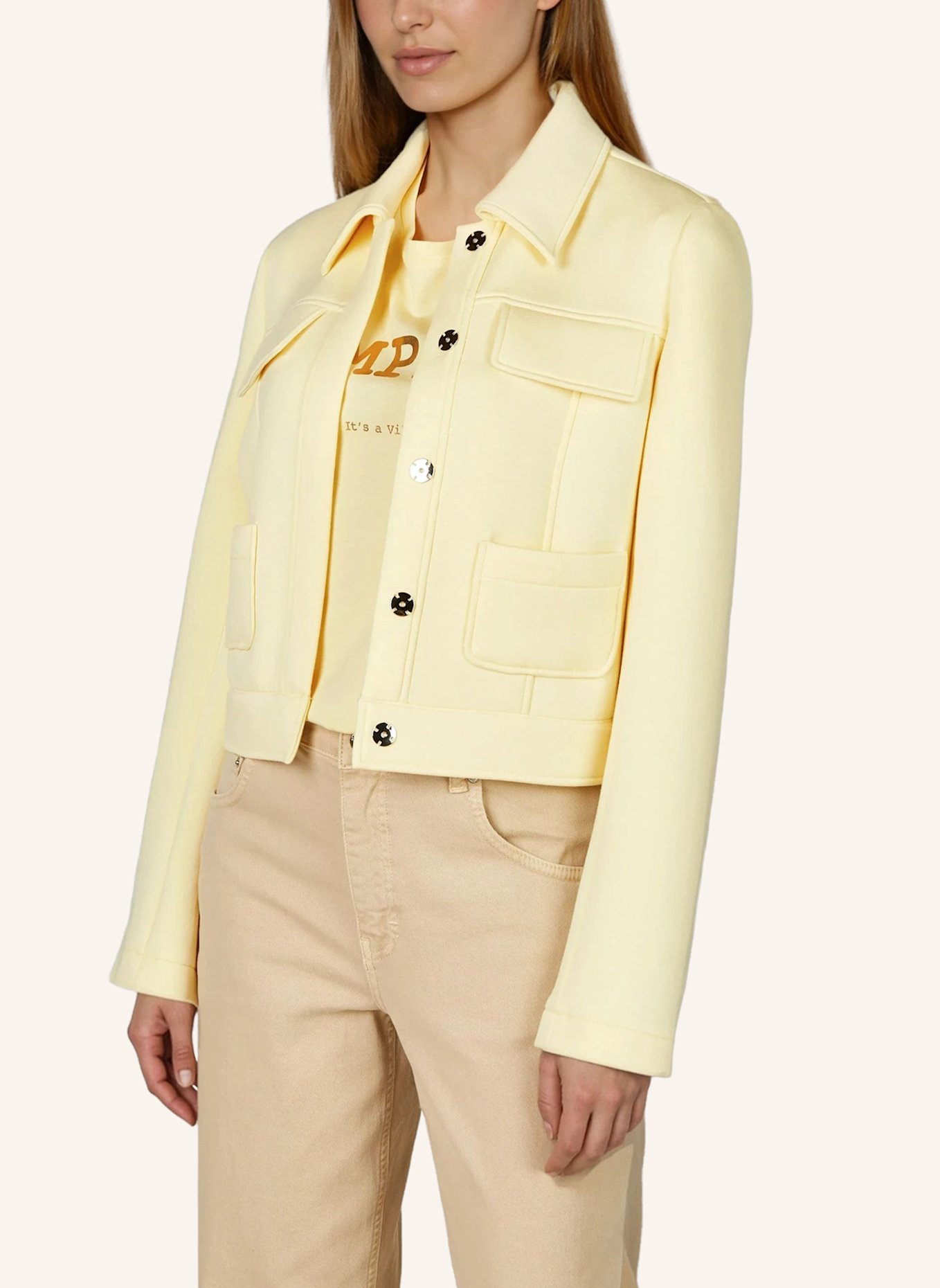 MARC AUREL Jacke: GELB