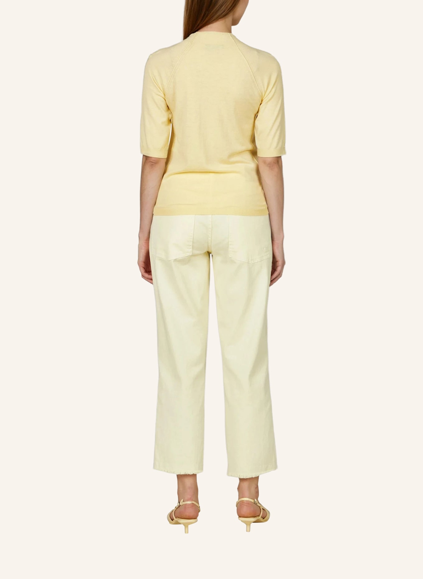 MARC AUREL Boyfriend Jeans: GELB