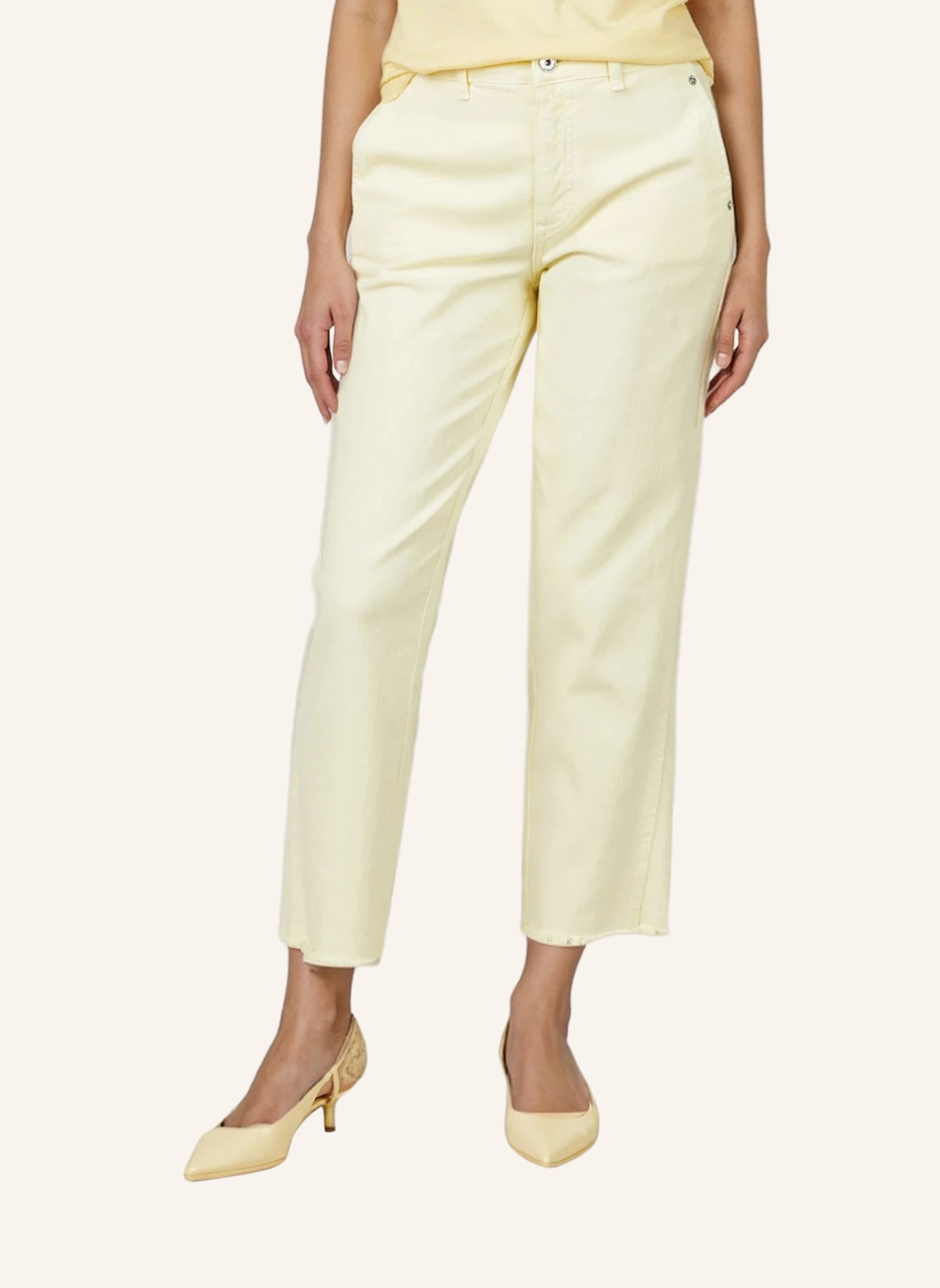 MARC AUREL Boyfriend Jeans: GELB