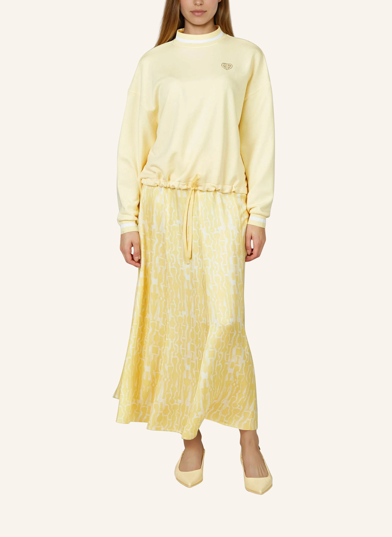 MARC AUREL Sweatshirt: GELB