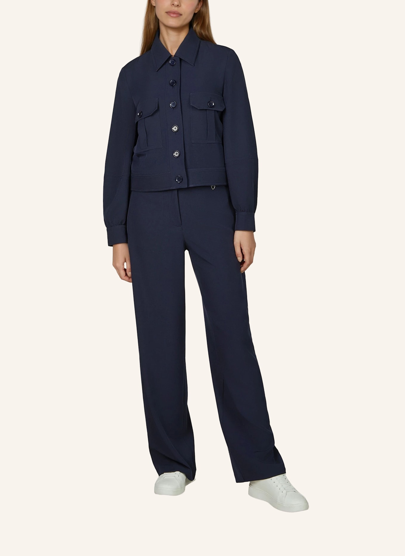 MARC AUREL Hose: DUNKELBLAU