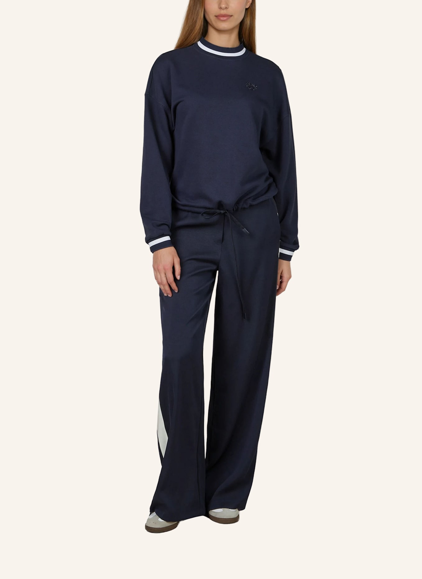 MARC AUREL Sweatshirt: DUNKELBLAU