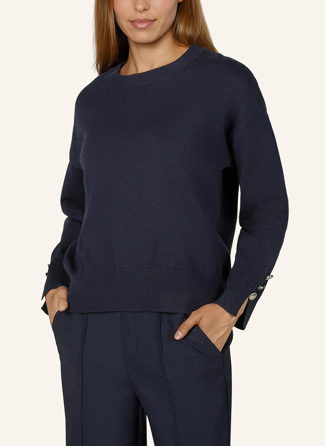 MARC AUREL Pullover: DUNKELBLAU