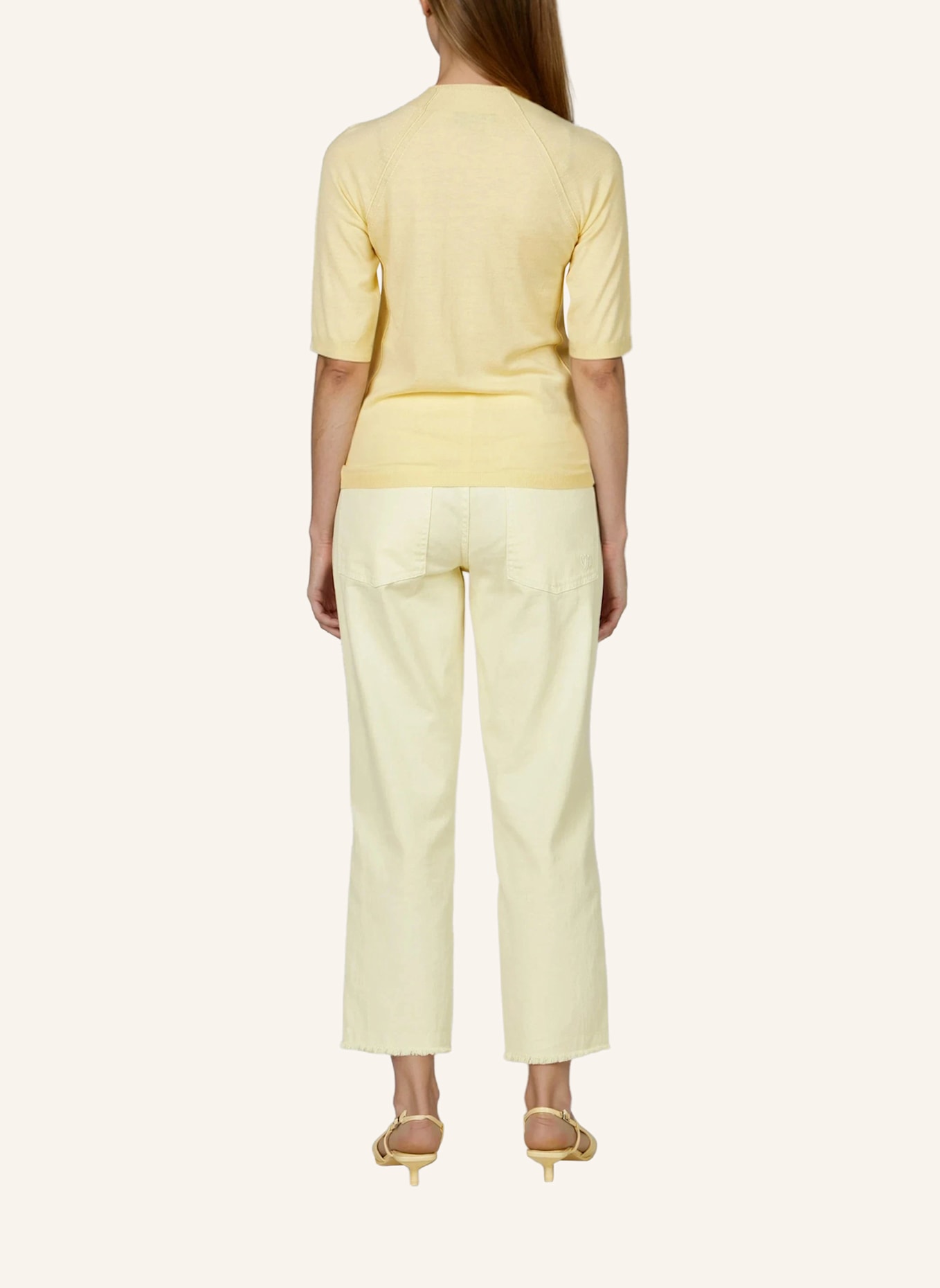 MARC AUREL Turtleneck Pullover: GELB