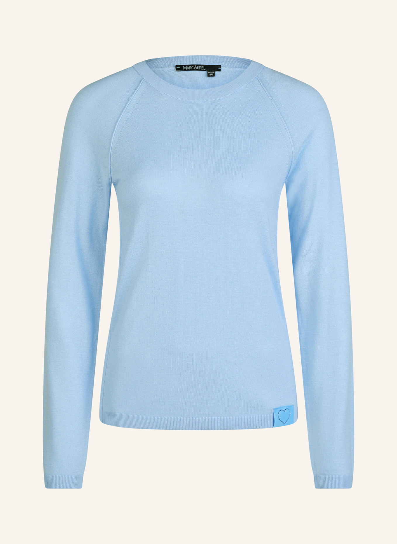 MARC AUREL Pullover: HELLBLAU