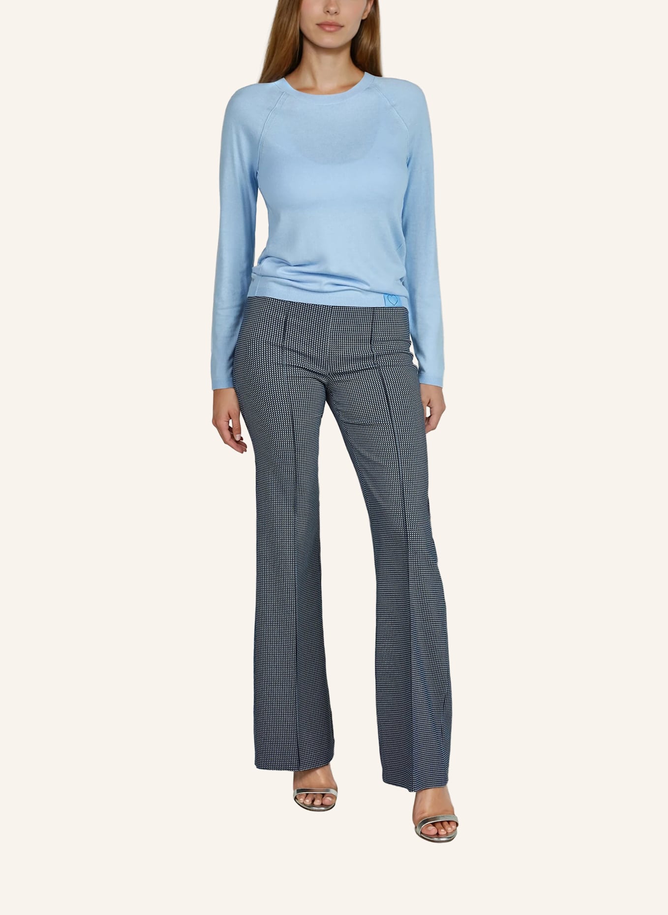 MARC AUREL Pullover: HELLBLAU