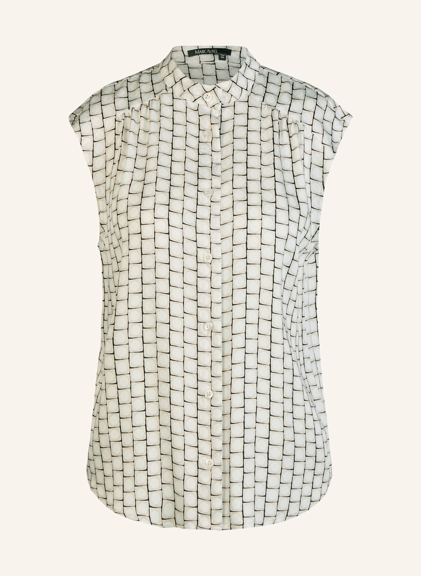 MARC AUREL Blusentop: WEISS