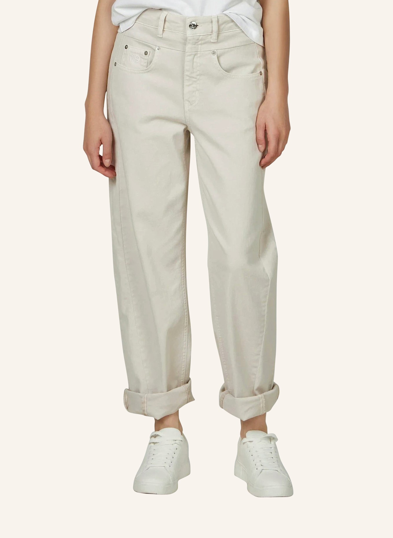 MARC AUREL Jeans: TAUPE
