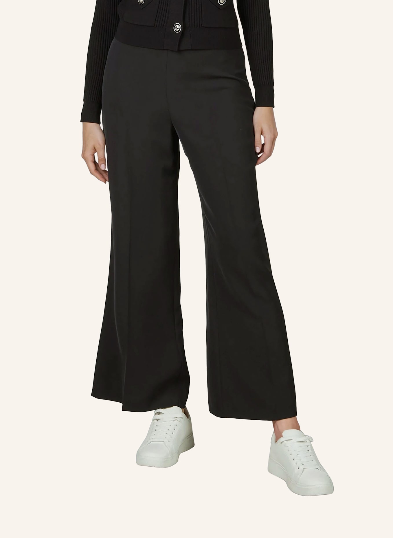 MARC AUREL Hose: SCHWARZ