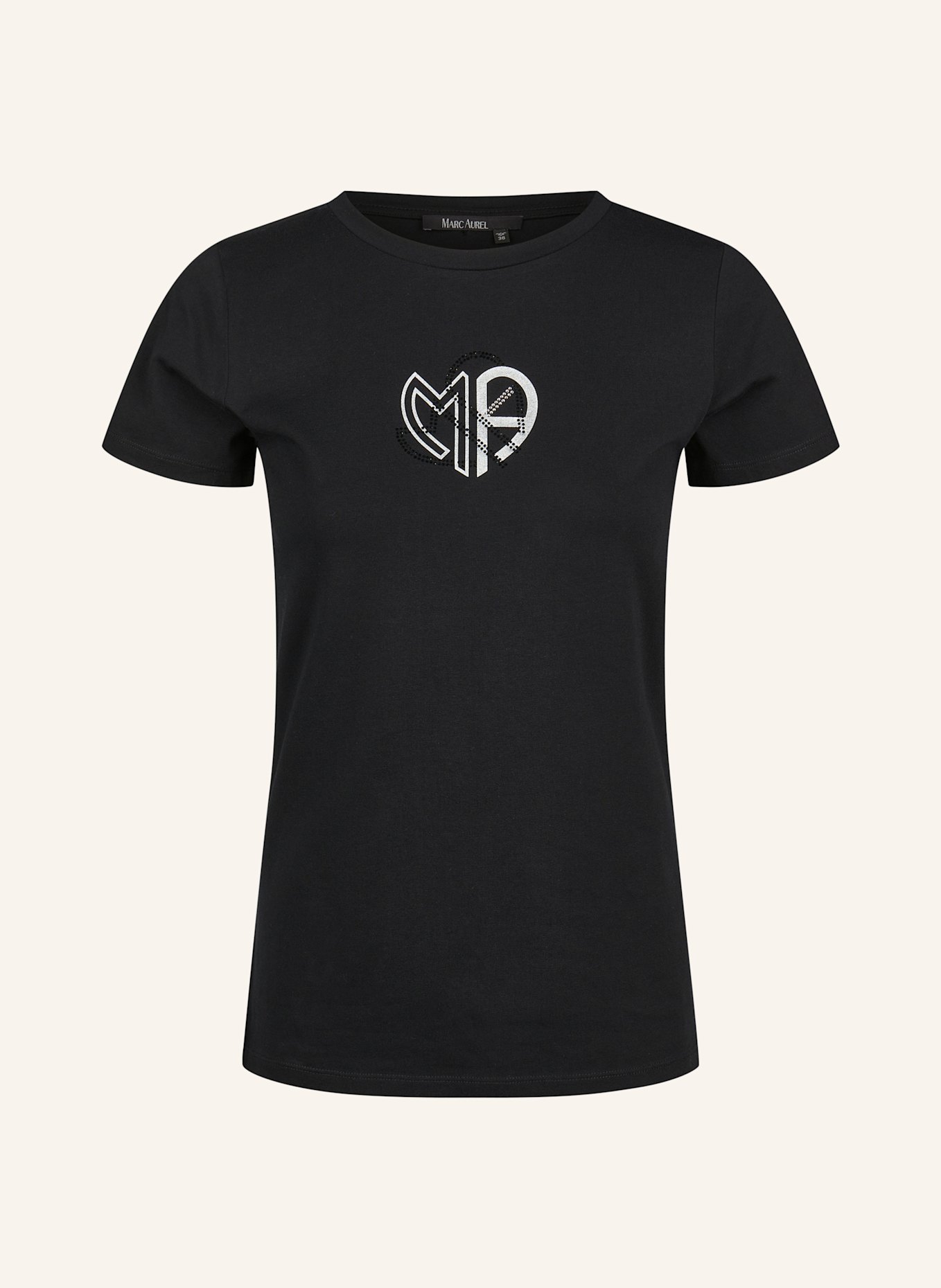 MARC AUREL Shirt: SCHWARZ