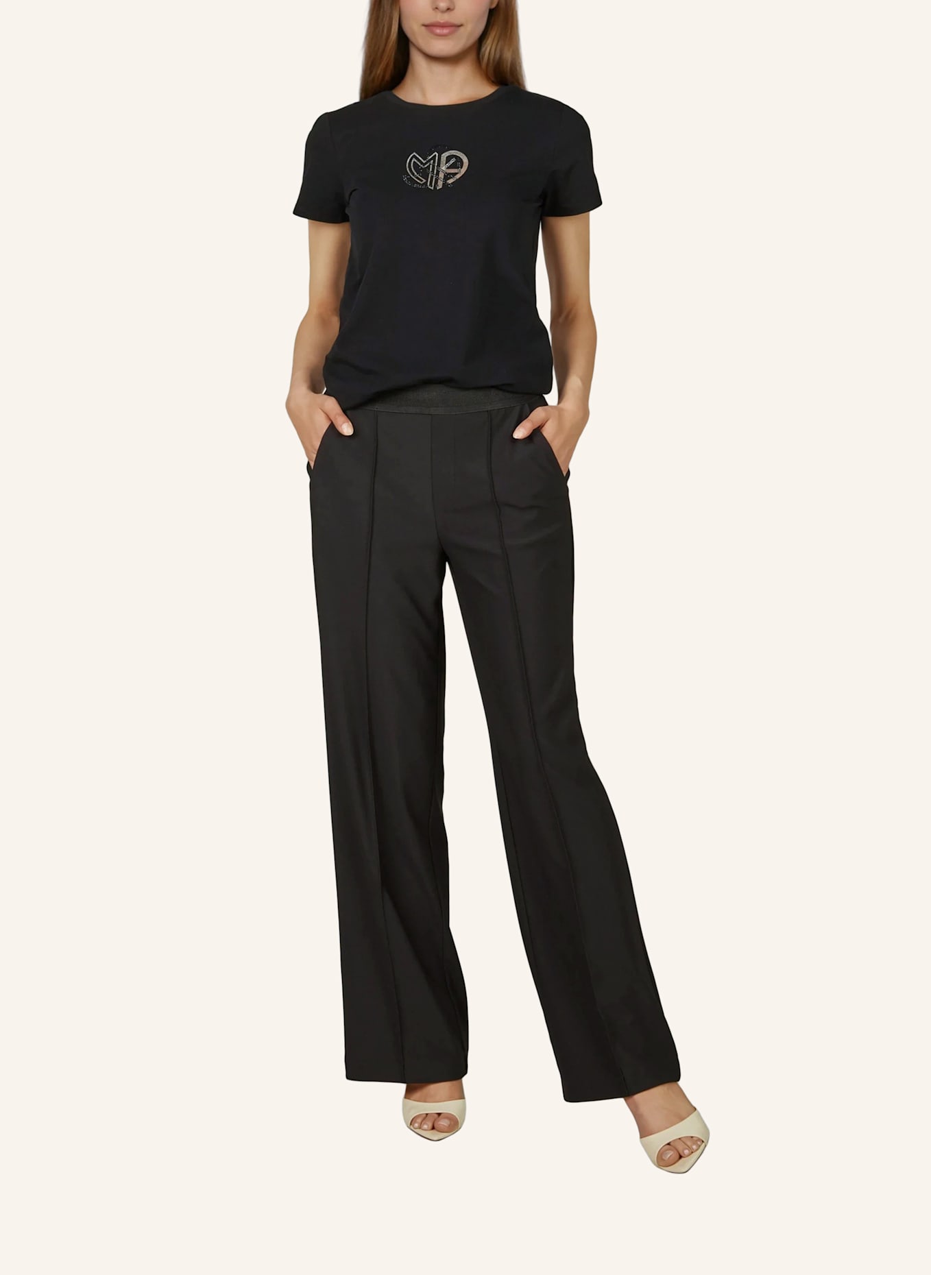 MARC AUREL Shirt: SCHWARZ