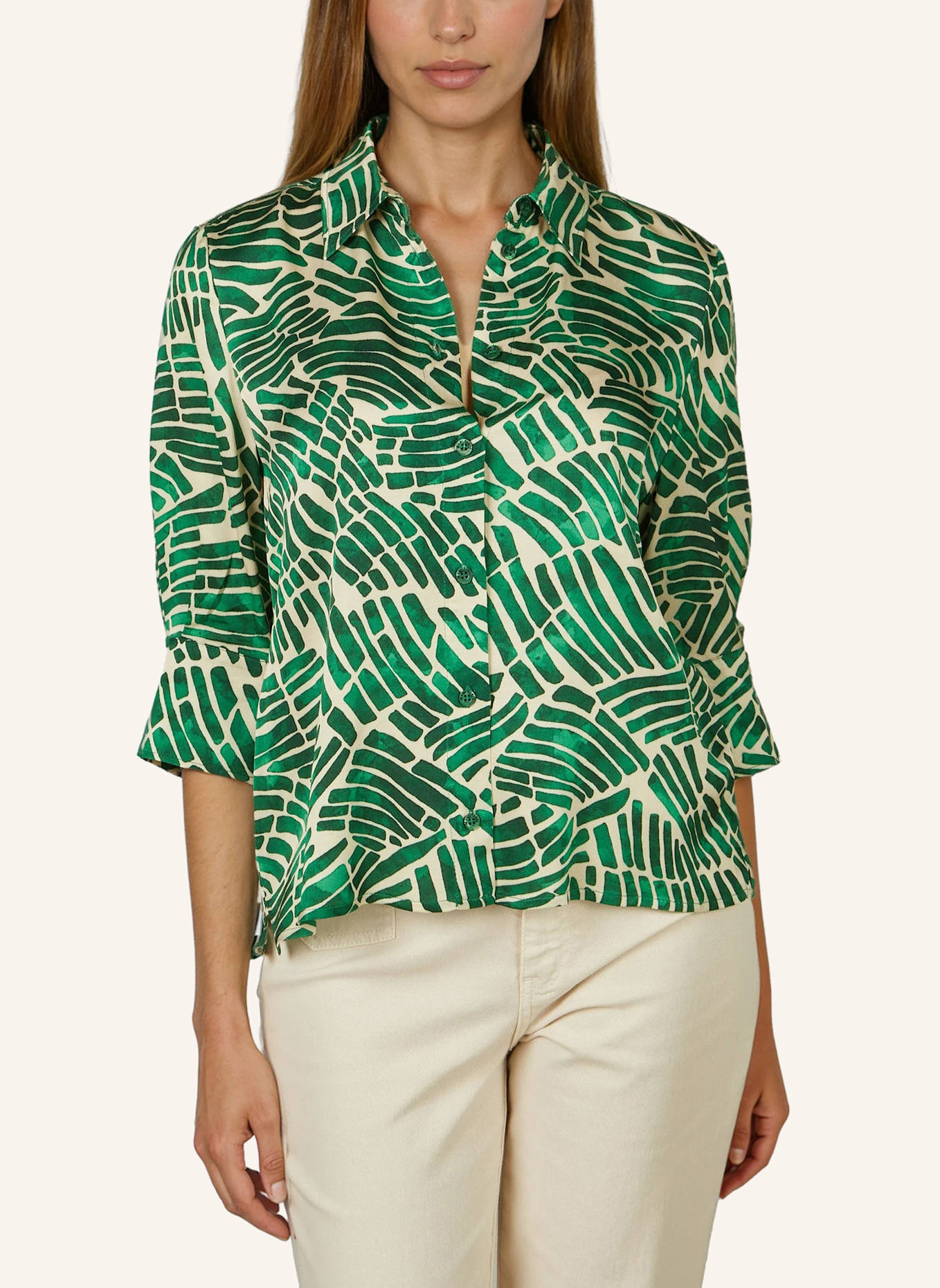 MARC AUREL Bluse: GRÜN