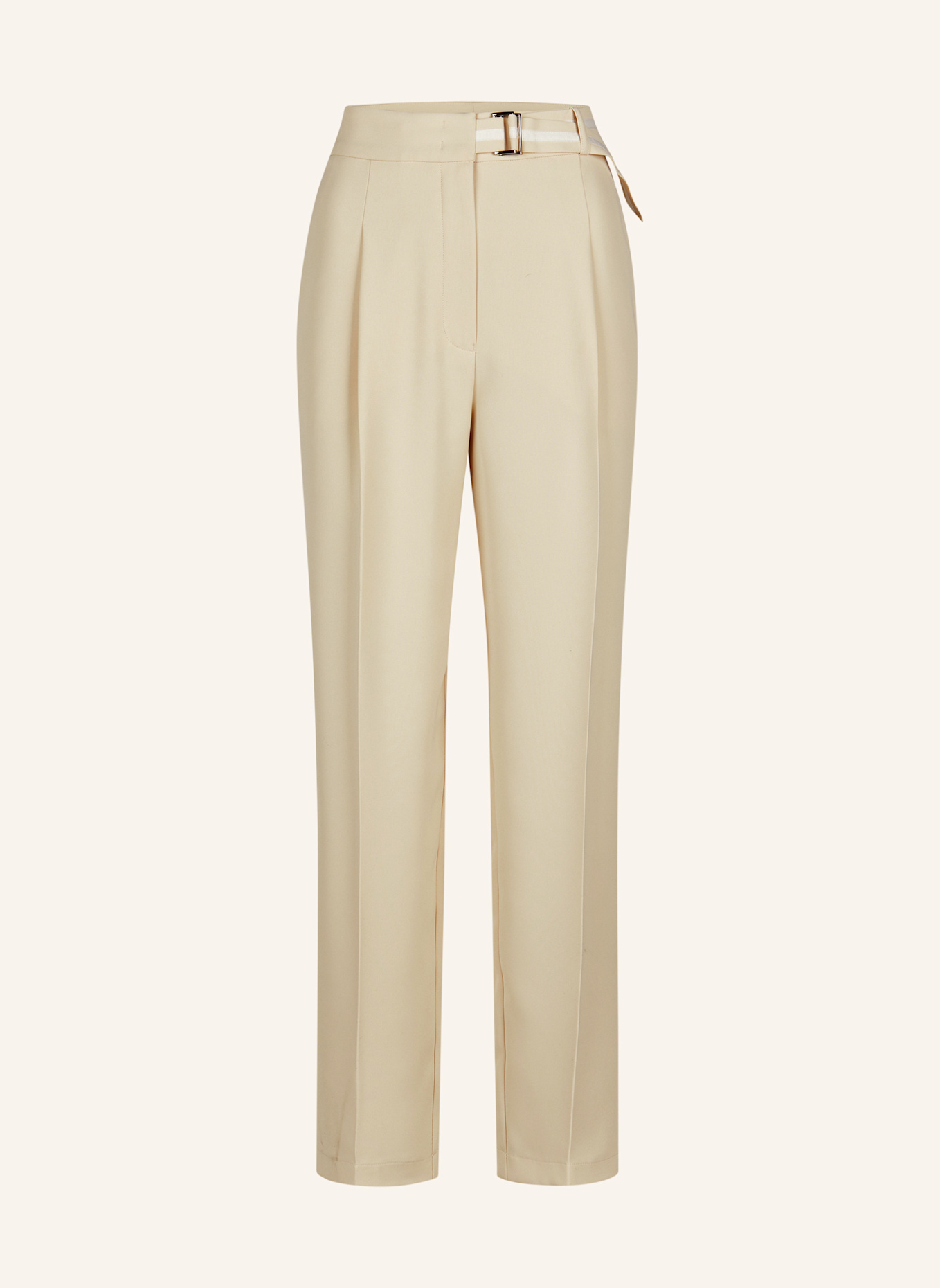 MARC AUREL Bundfaltenhose: CREME