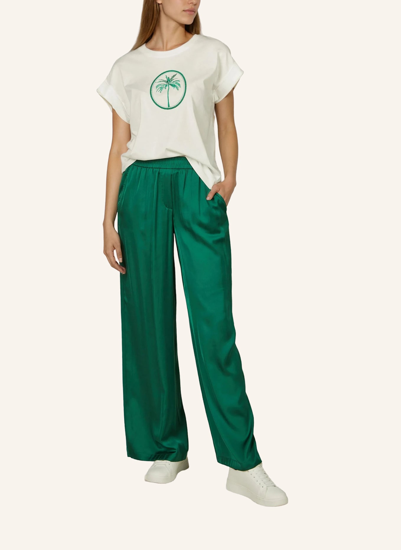 MARC AUREL Shirt: WEISS