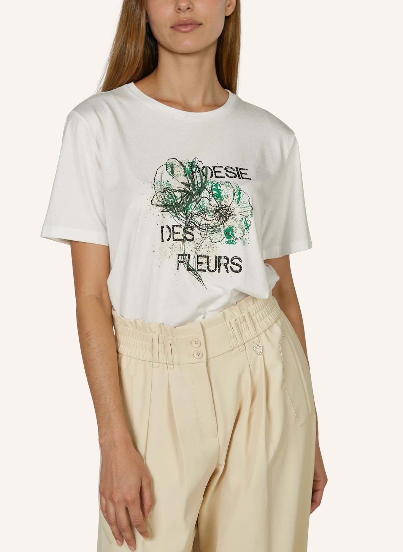 MARC AUREL Shirt: WEISS