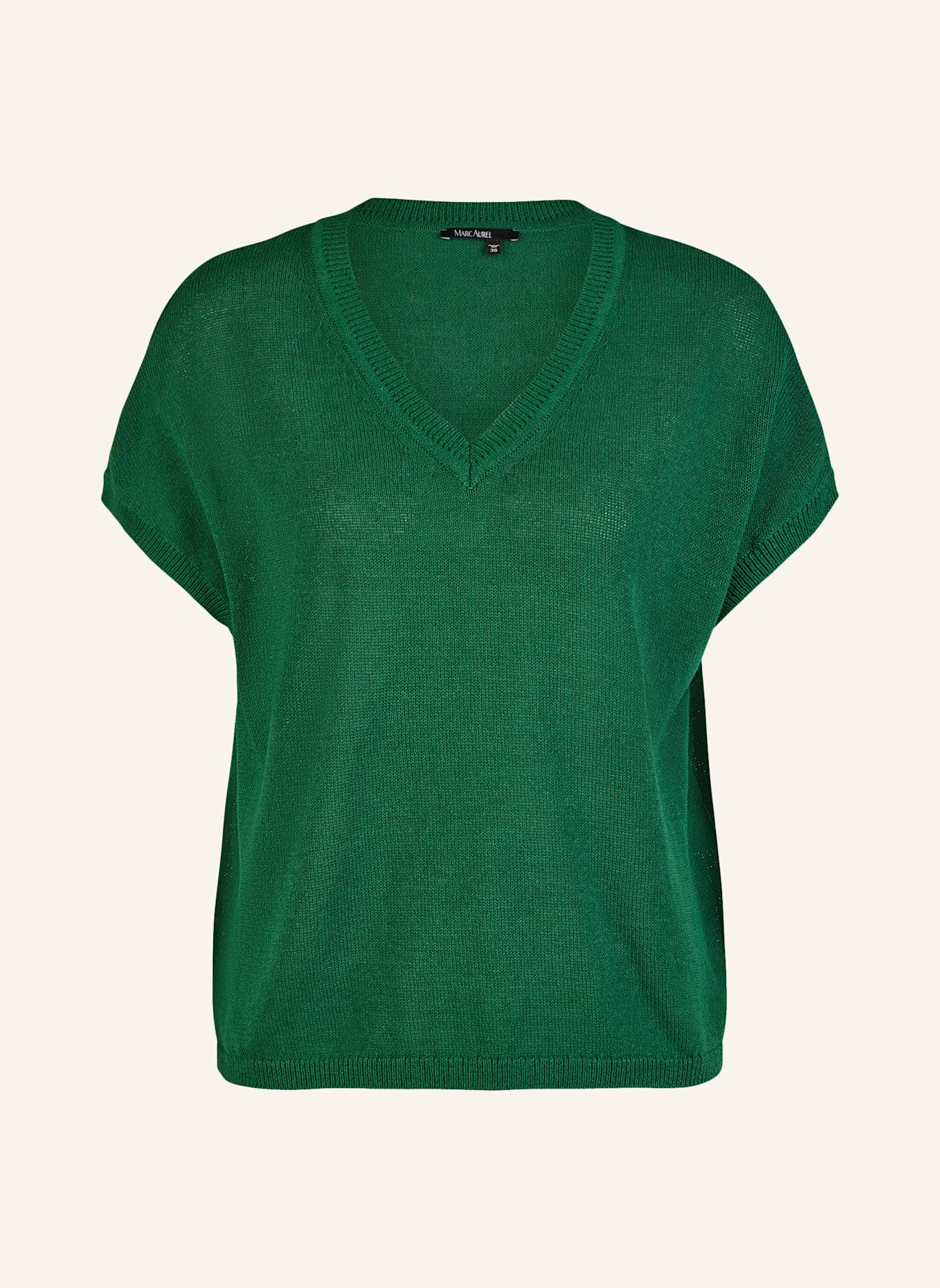 MARC AUREL Pullover: DUNKELGRÜN