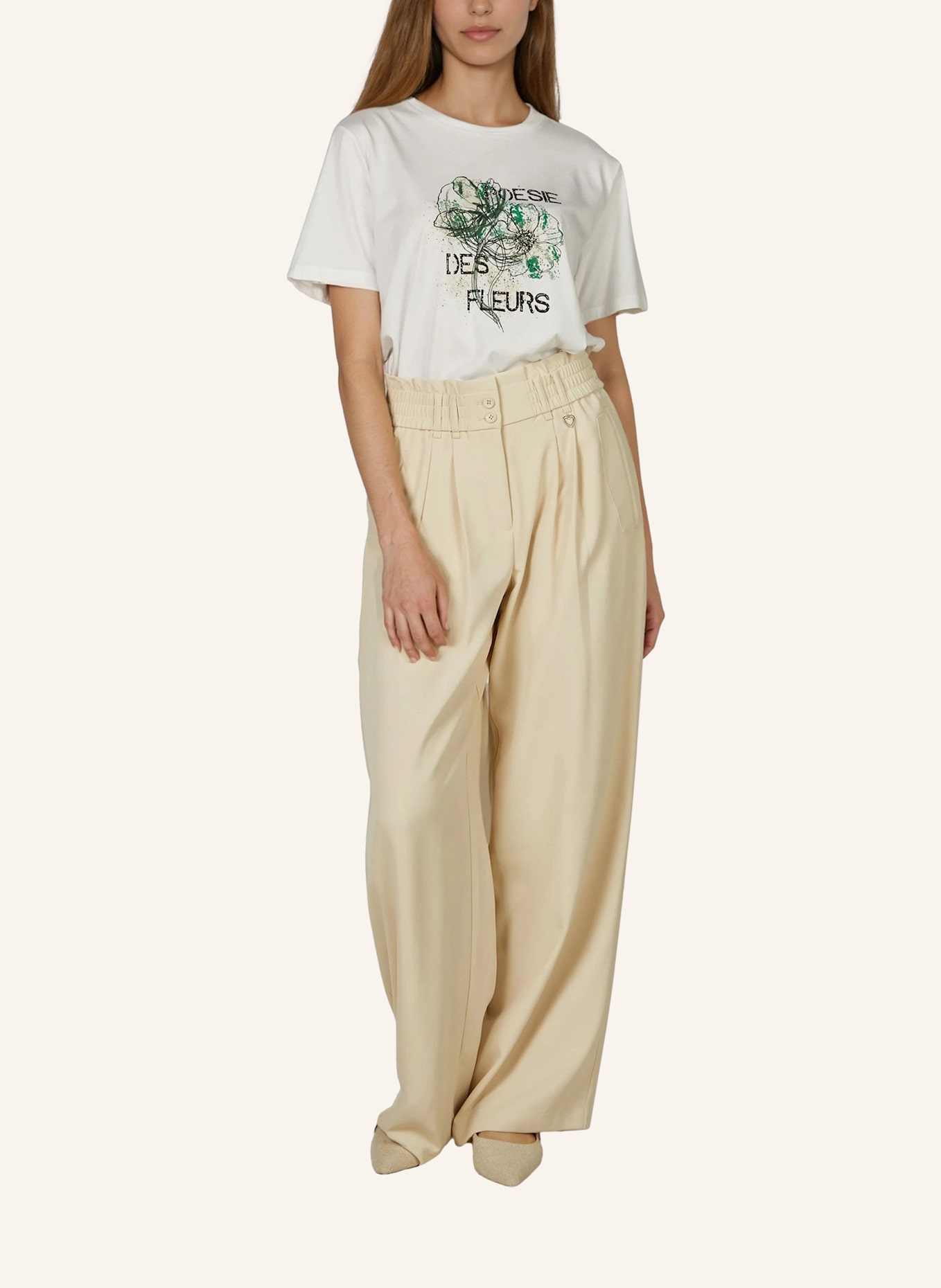 MARC AUREL Shirt: WEISS